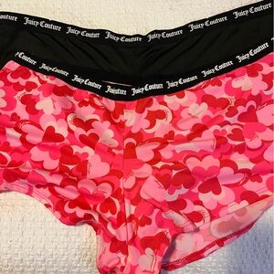 Two pair Juicy Couture Cheeky Panties